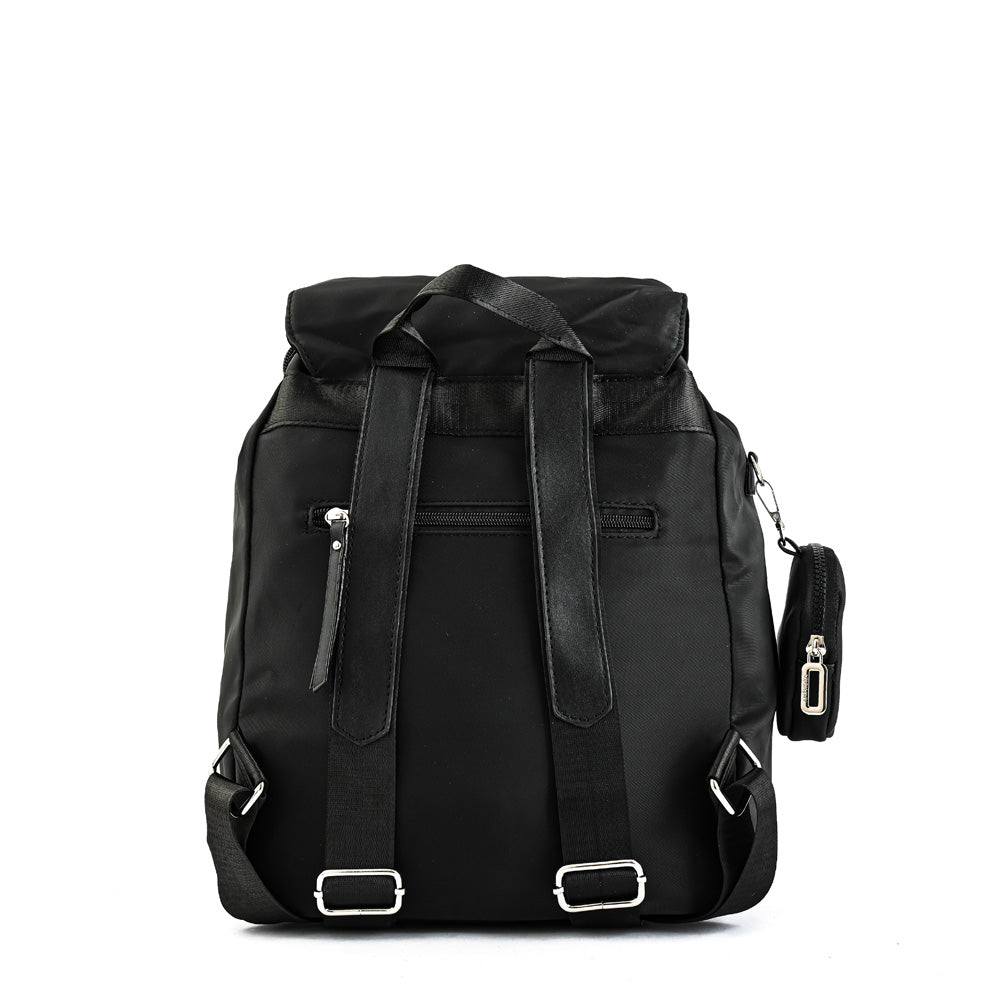 Backpack With Large Cover Dakota Black