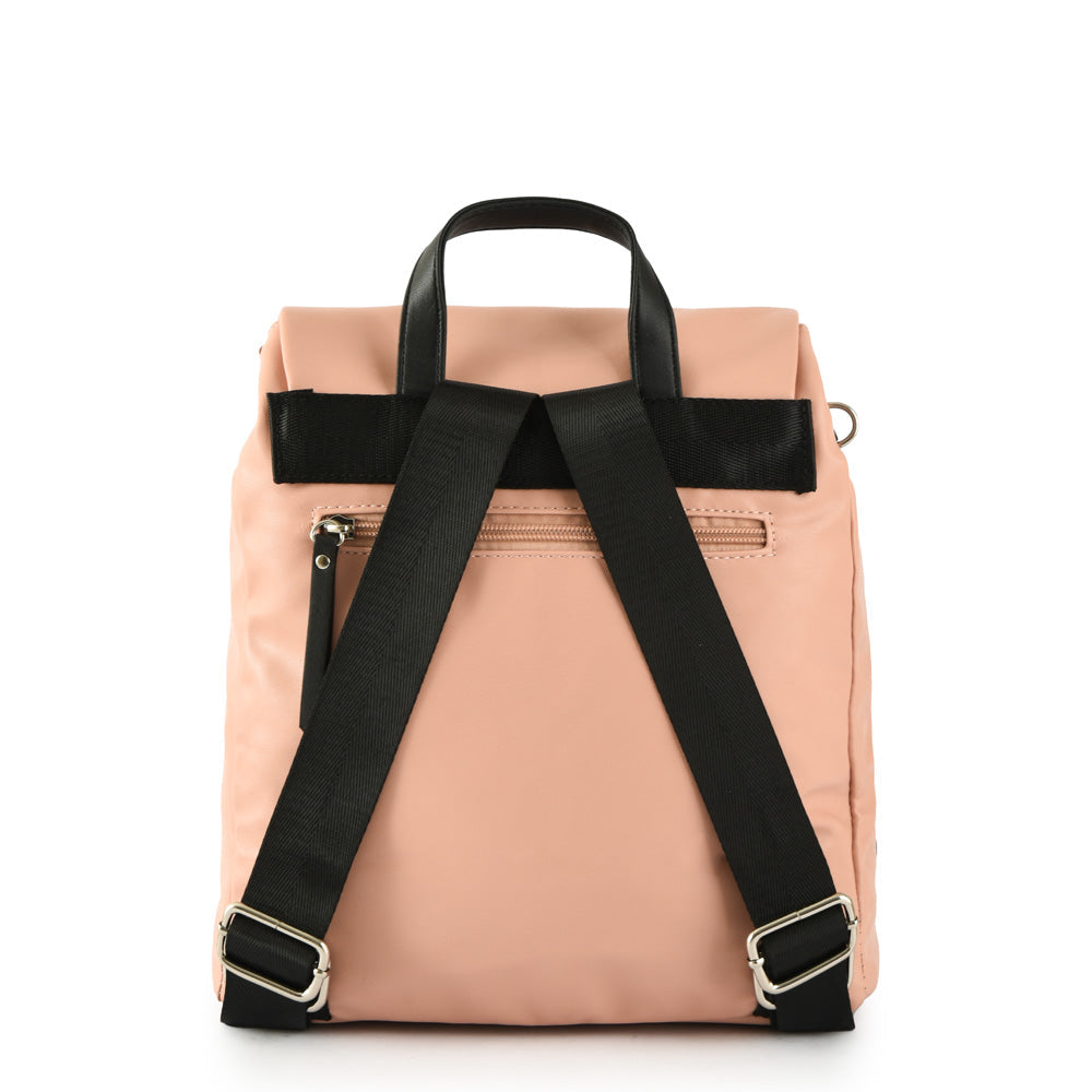 Kara Pink Medium Lid Backpack