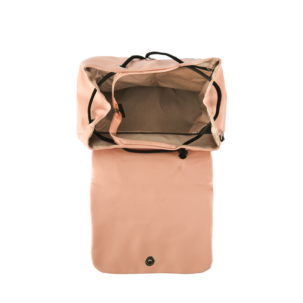 Kara Pink Medium Lid Backpack