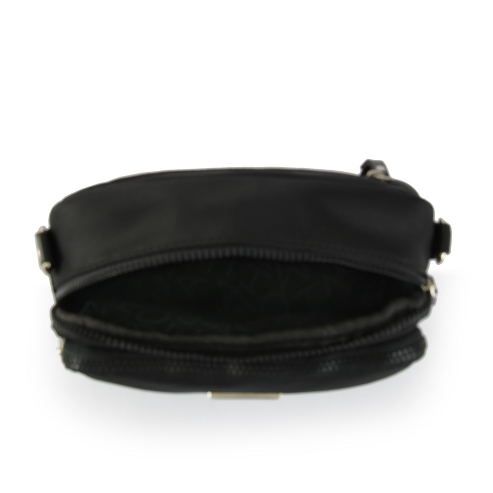 Galilea small black shoulder bag