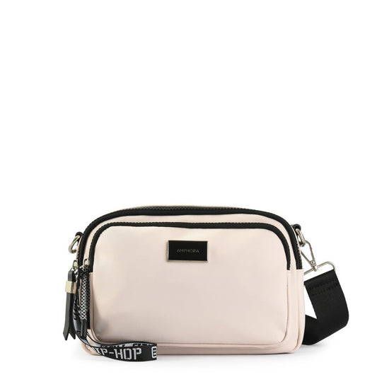 Small ecru white Galilea shoulder bag