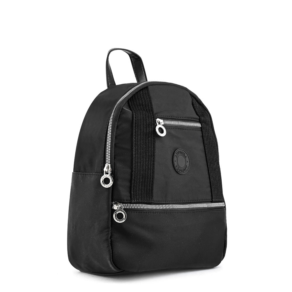 Nevada Medium Black Backpack