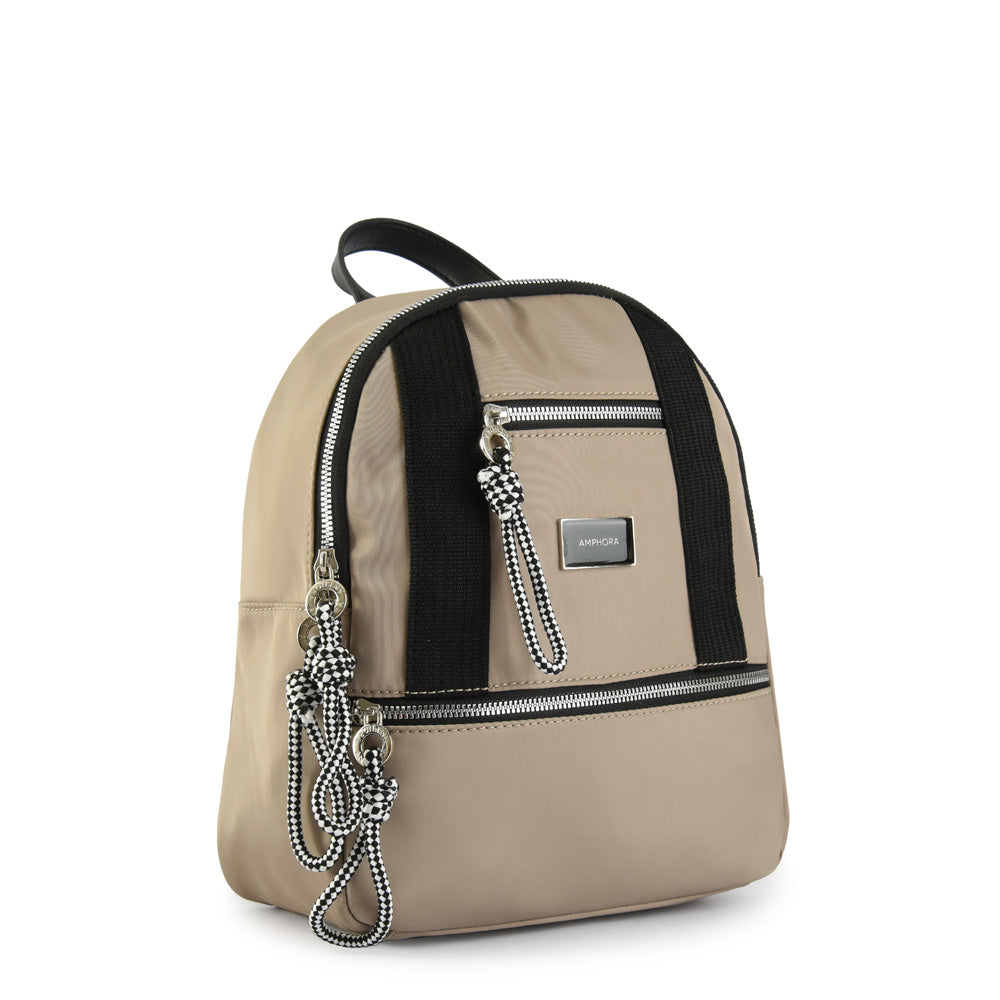 Nevada Taupe Medium Backpack
