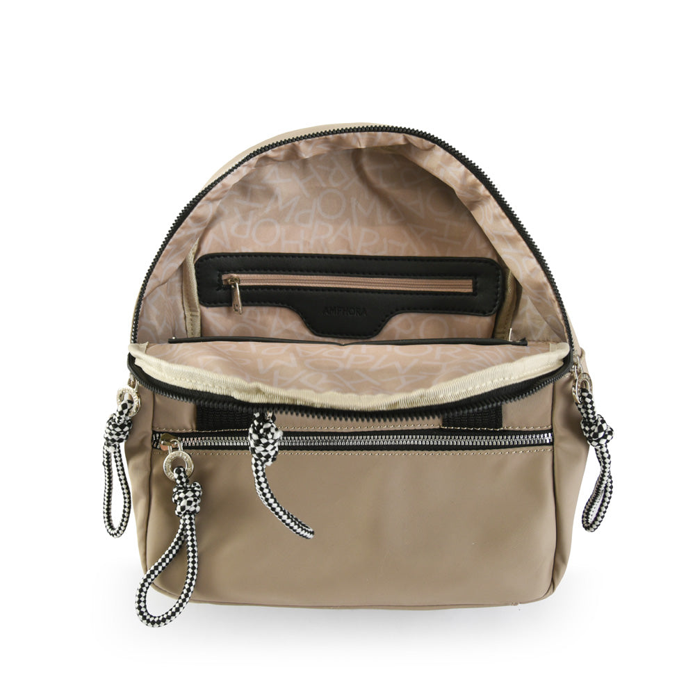 Nevada Taupe Medium Backpack