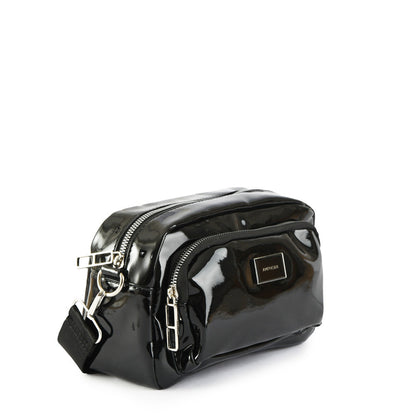 Medium black chantal shoulder bag