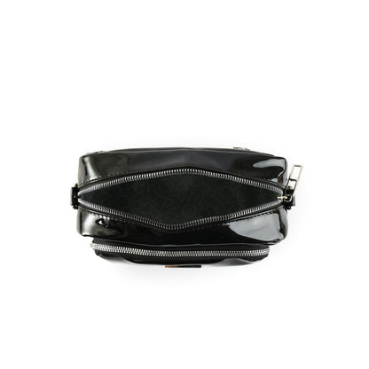 Medium black chantal shoulder bag