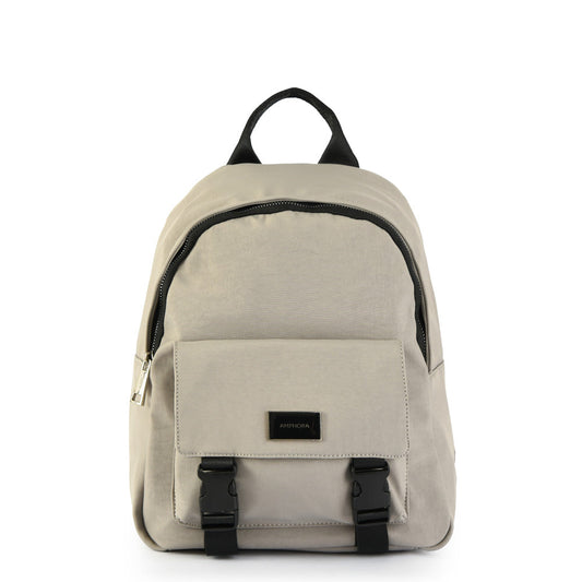 Maurine Gray Medium Backpack