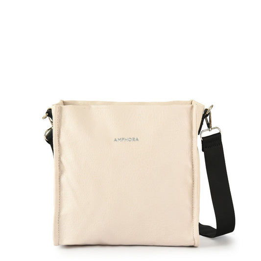 Medium zèbre off-white shoulder bag