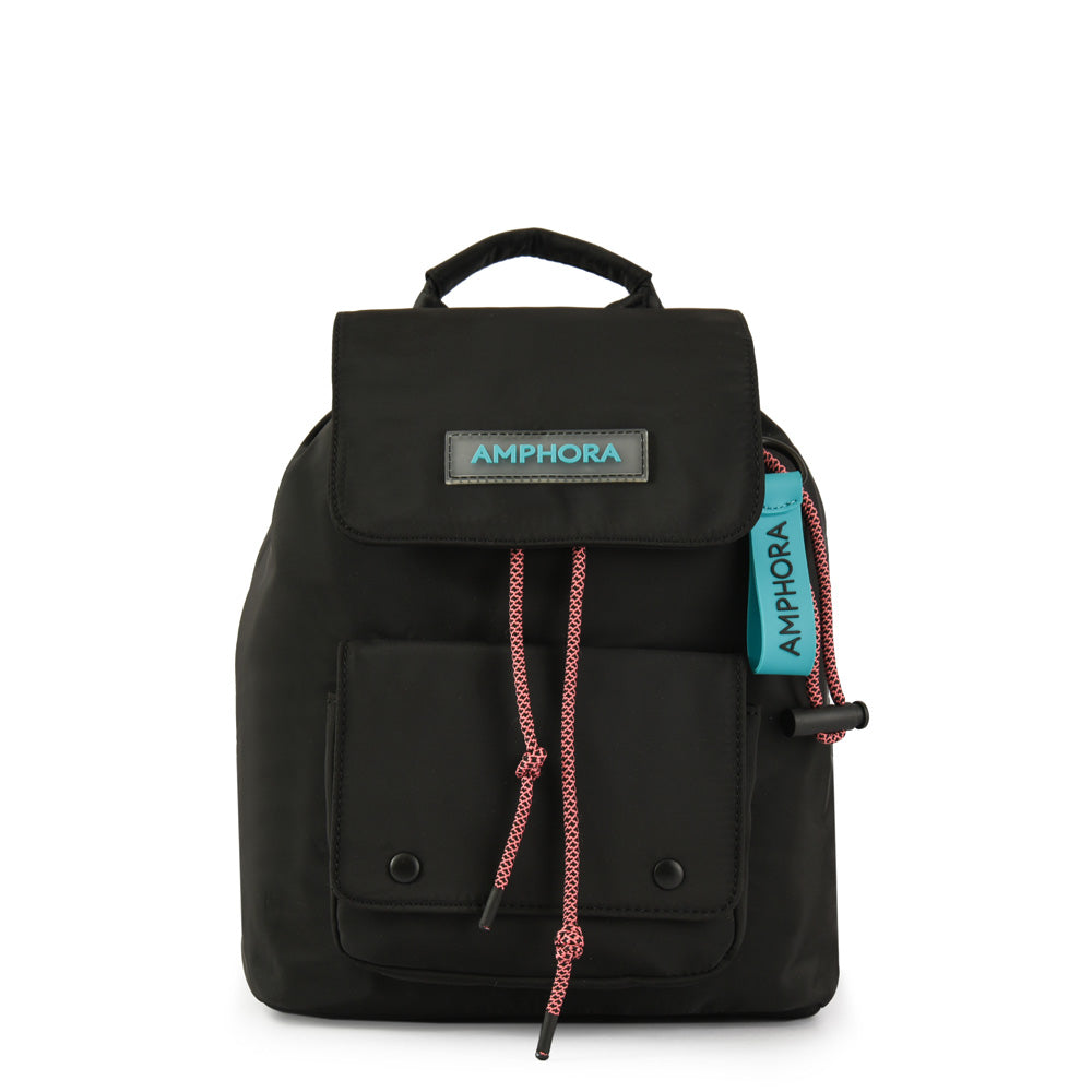 Black Trinity Medium Lid Backpack