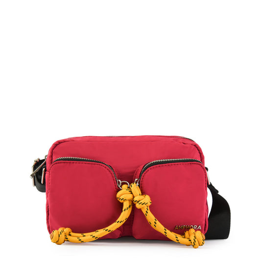 amphora soleil cartera bandolera mediana fucsia