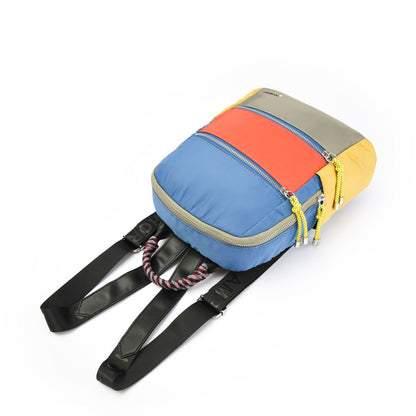 amphora opyra mochila mediana denim