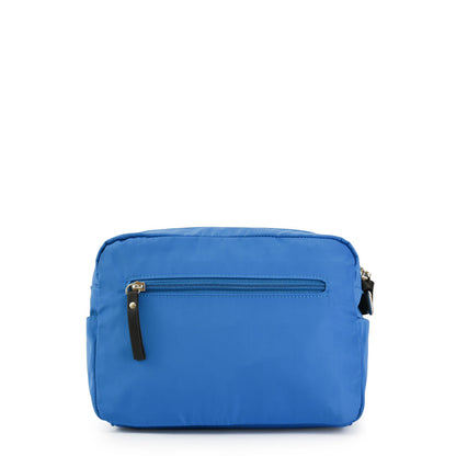 Dollie Blue Medium Crossbody Wallet