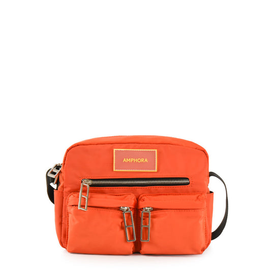 Dollie Orange Medium Crossbody Bag