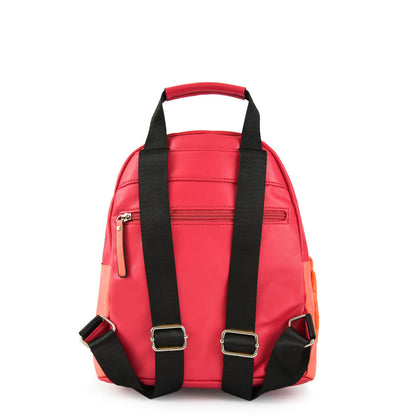 Medium fuchsia aleza backpack