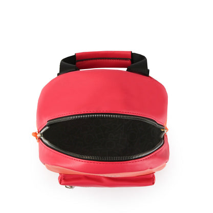 Medium fuchsia aleza backpack