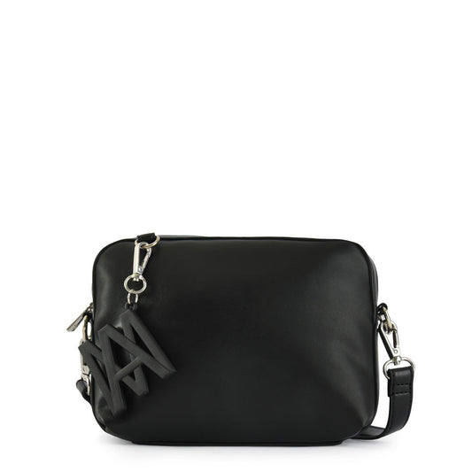 Franu Small Crossbody Wallet Black