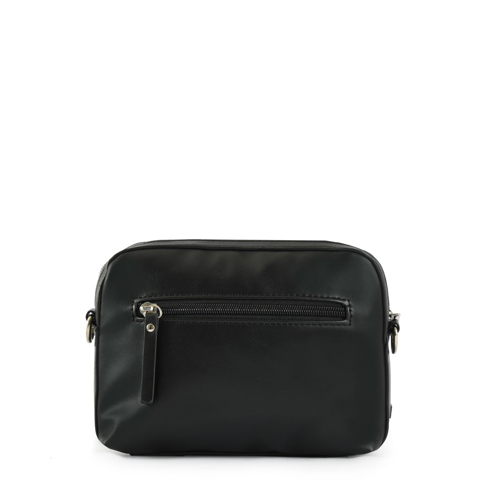 Franu Small Crossbody Wallet Black