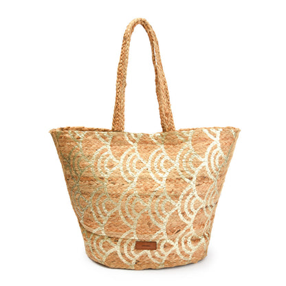 amphora ibiza bolso de playa  beige