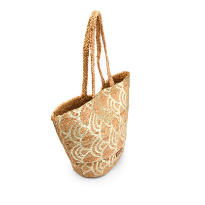 amphora ibiza bolso de playa  beige