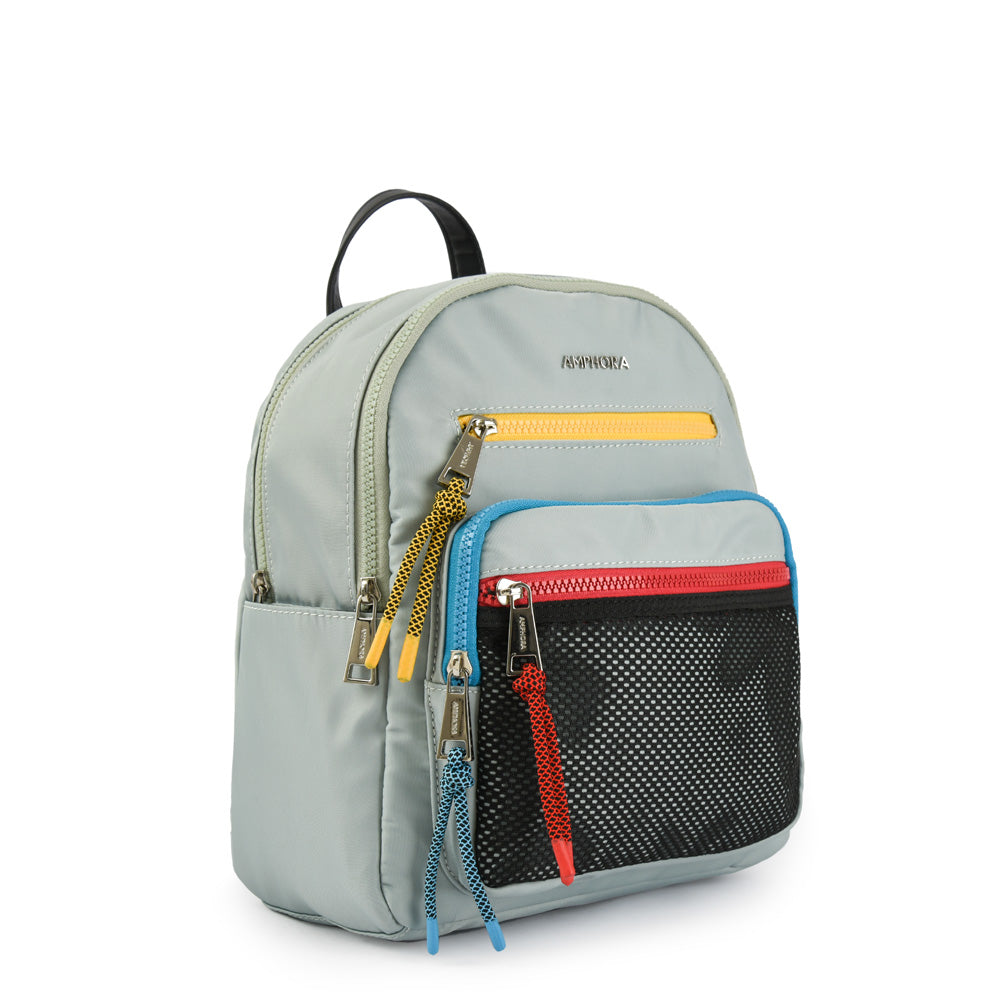 amphora sloan mochila pequeña gris