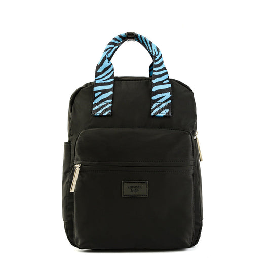 Mannu medium black backpack
