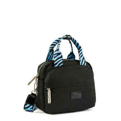 Mannu medium black crossbody bag