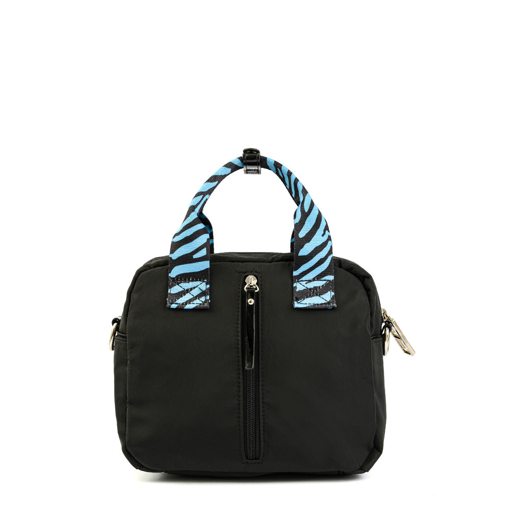 Mannu medium black crossbody bag