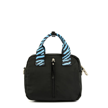 Mannu medium black crossbody bag