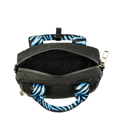 Mannu medium black crossbody bag