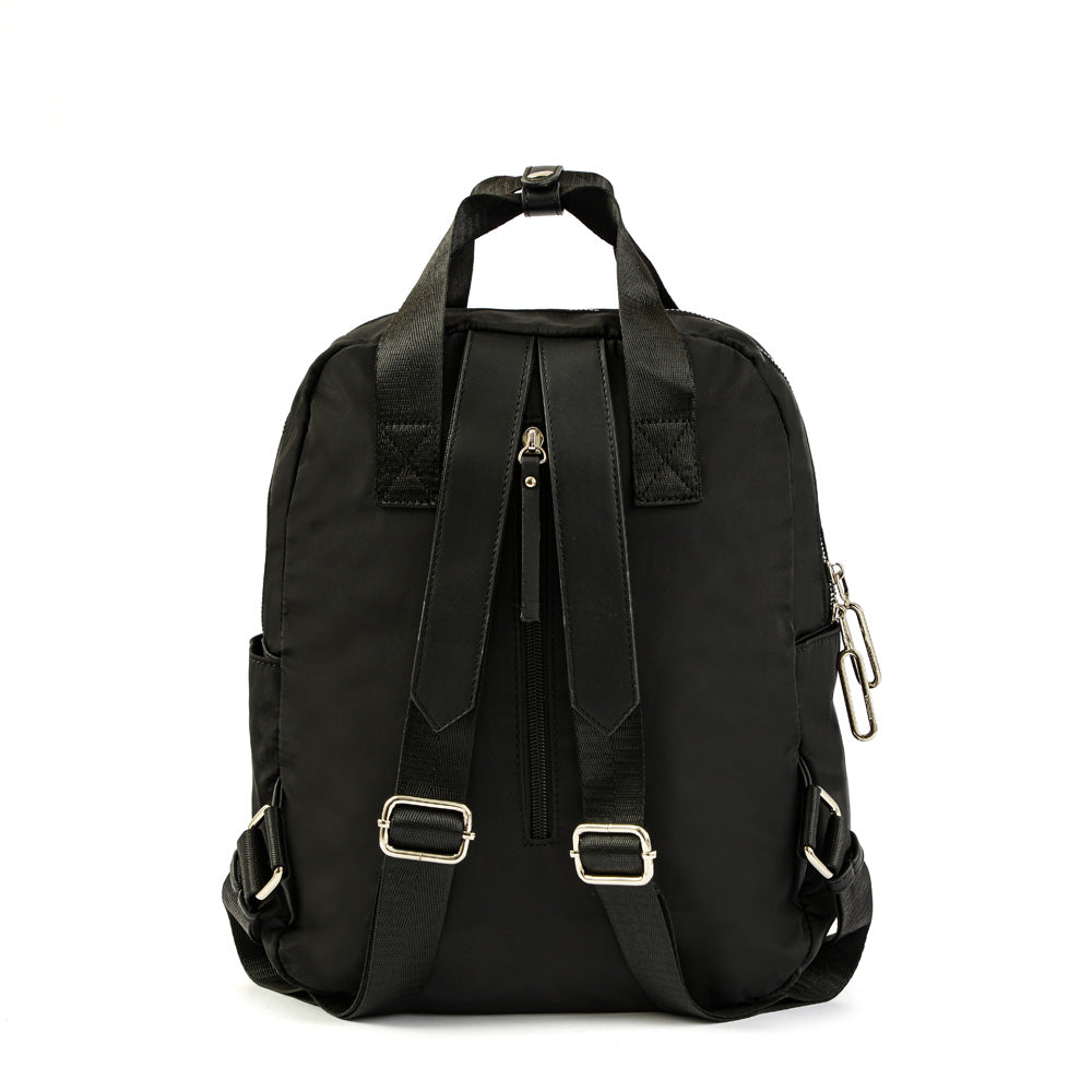 Gianna medium black backpack
