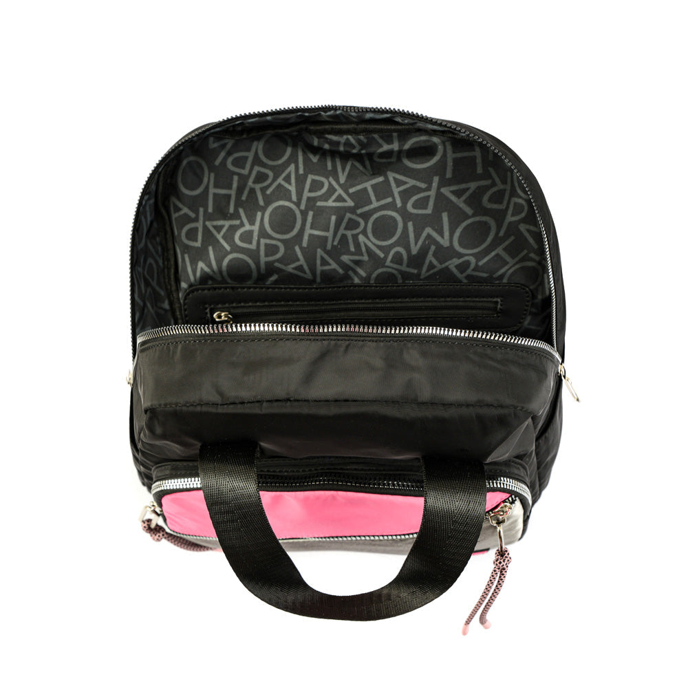 Gianna medium black backpack