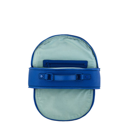 Small blue acarigua backpack