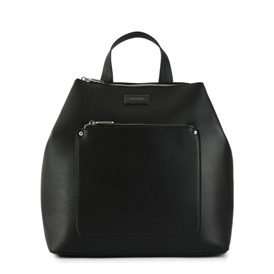 Solange Black Medium Backpack