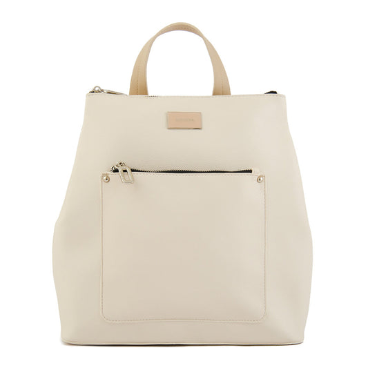 Solange Medium Backpack Raw White