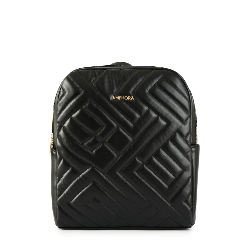 Brunet Black Medium Backpack