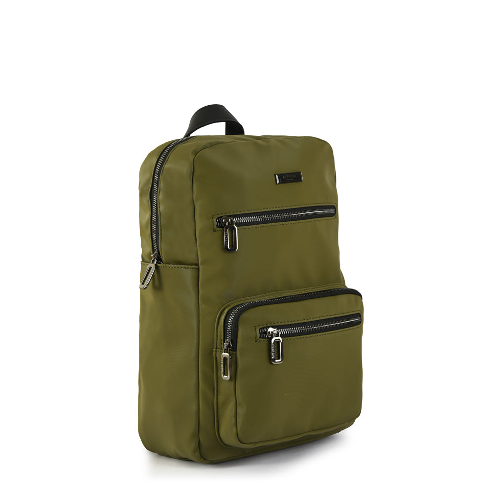 Girau Large Notebook Backpack Olive Green