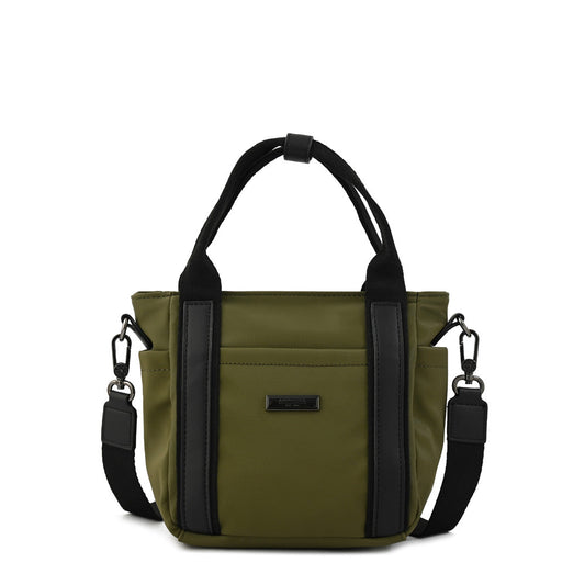 Small olive green Arnau shoulder bag