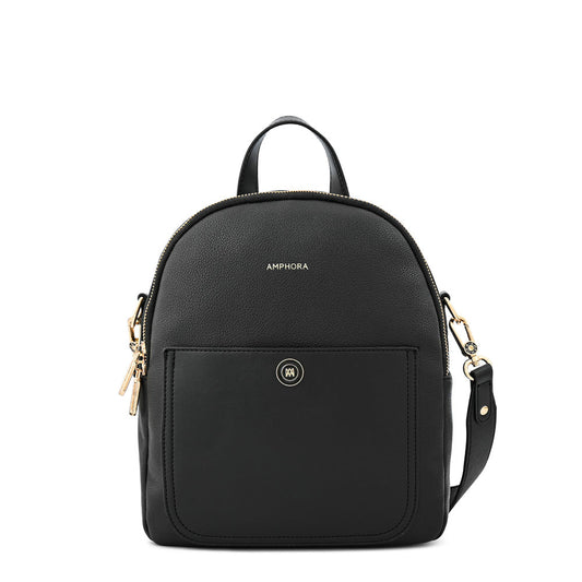 Medium black grace backpack