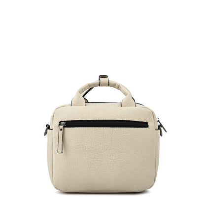 Begur medium shoulder bag in off-white