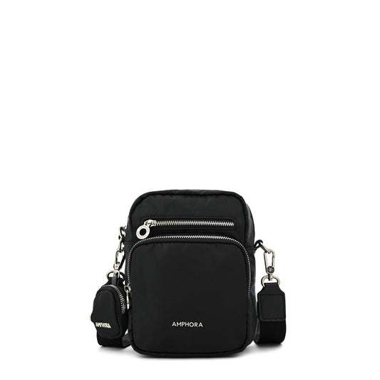 Small black Maia shoulder bag