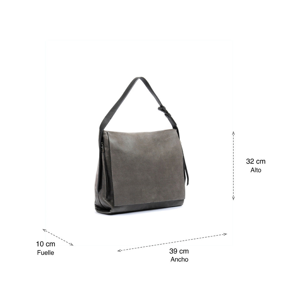 Krakow Crossbody Bag Gray