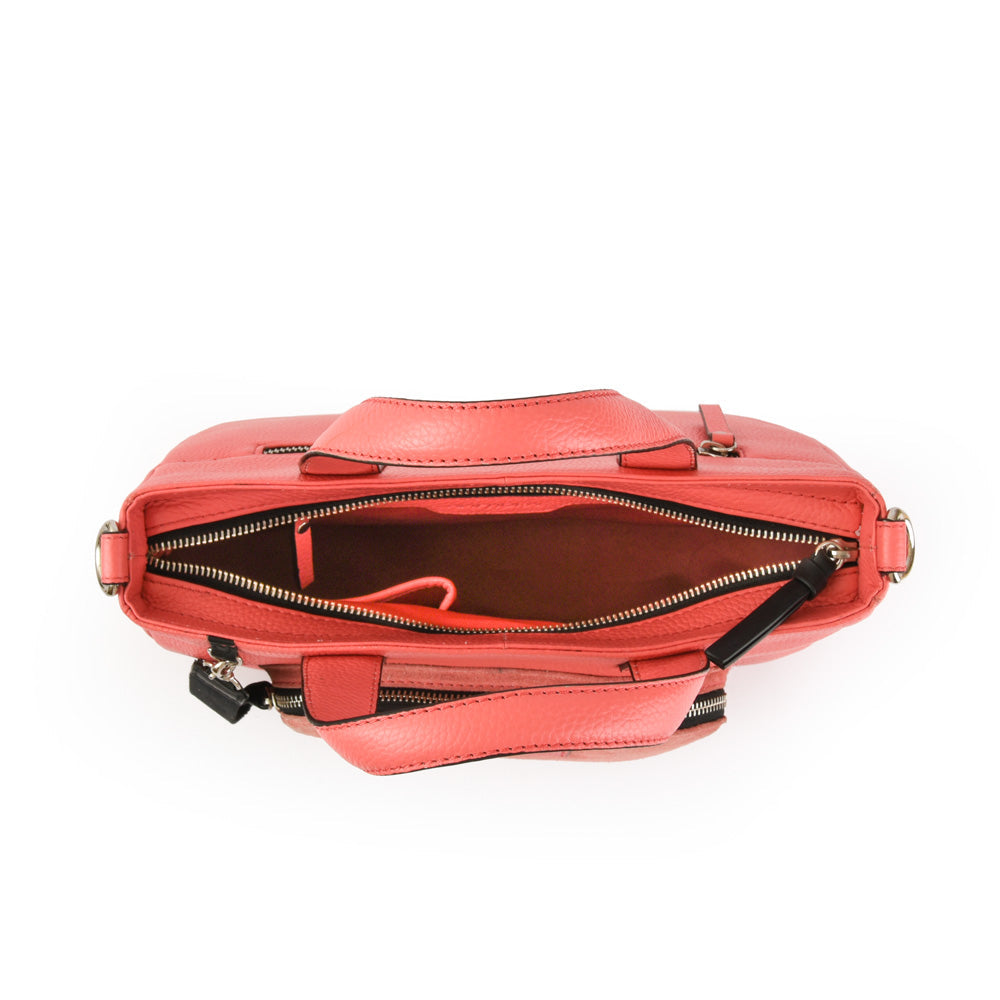 Medium Coral Nile Two Handle Wallet