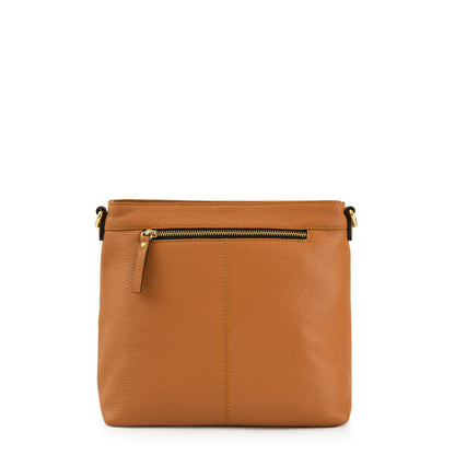 Nile Medium Camel Crossbody Bag