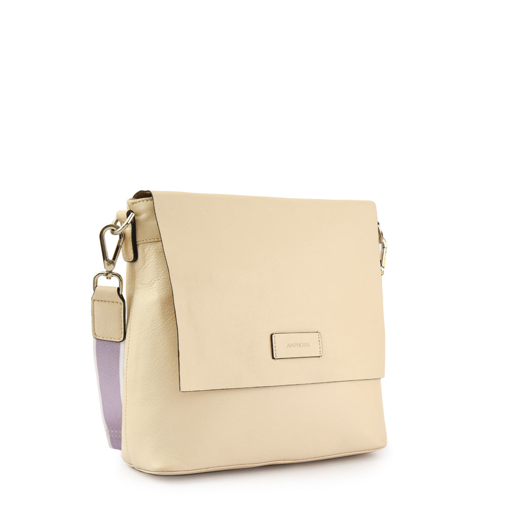 Parana Shoulder Bag with medium ecru white cover
