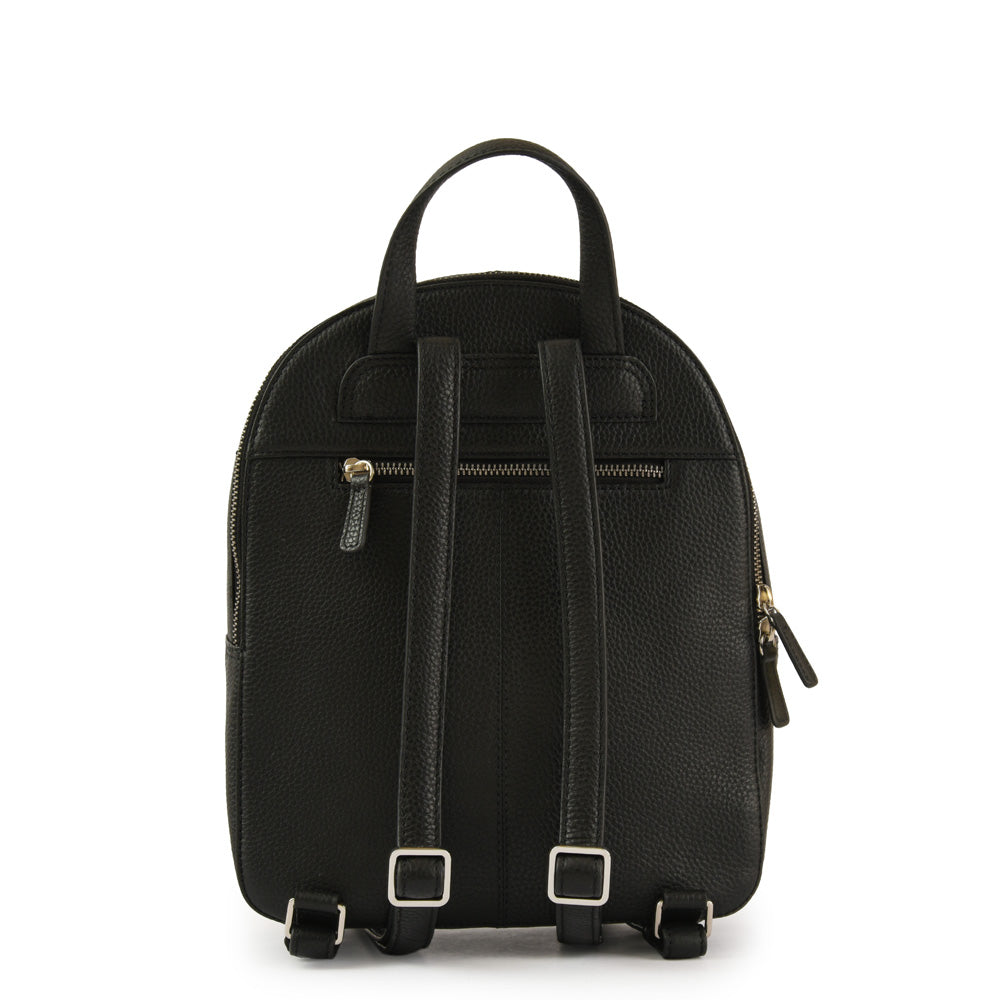 Etoiles medium black backpack