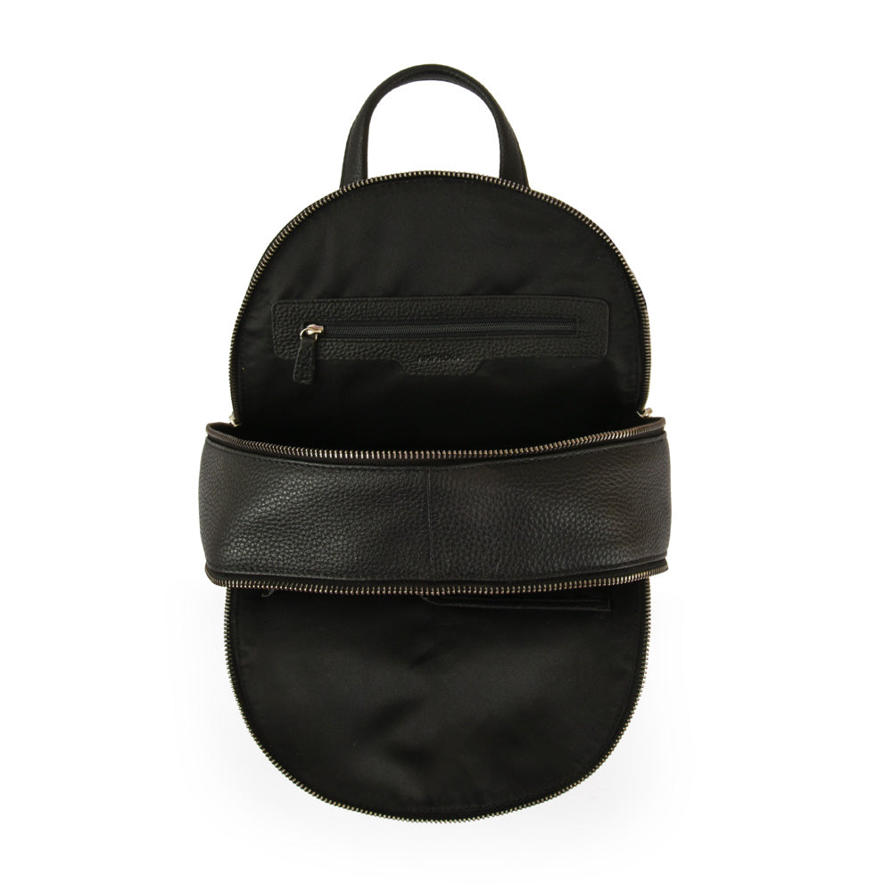 Etoiles medium black backpack