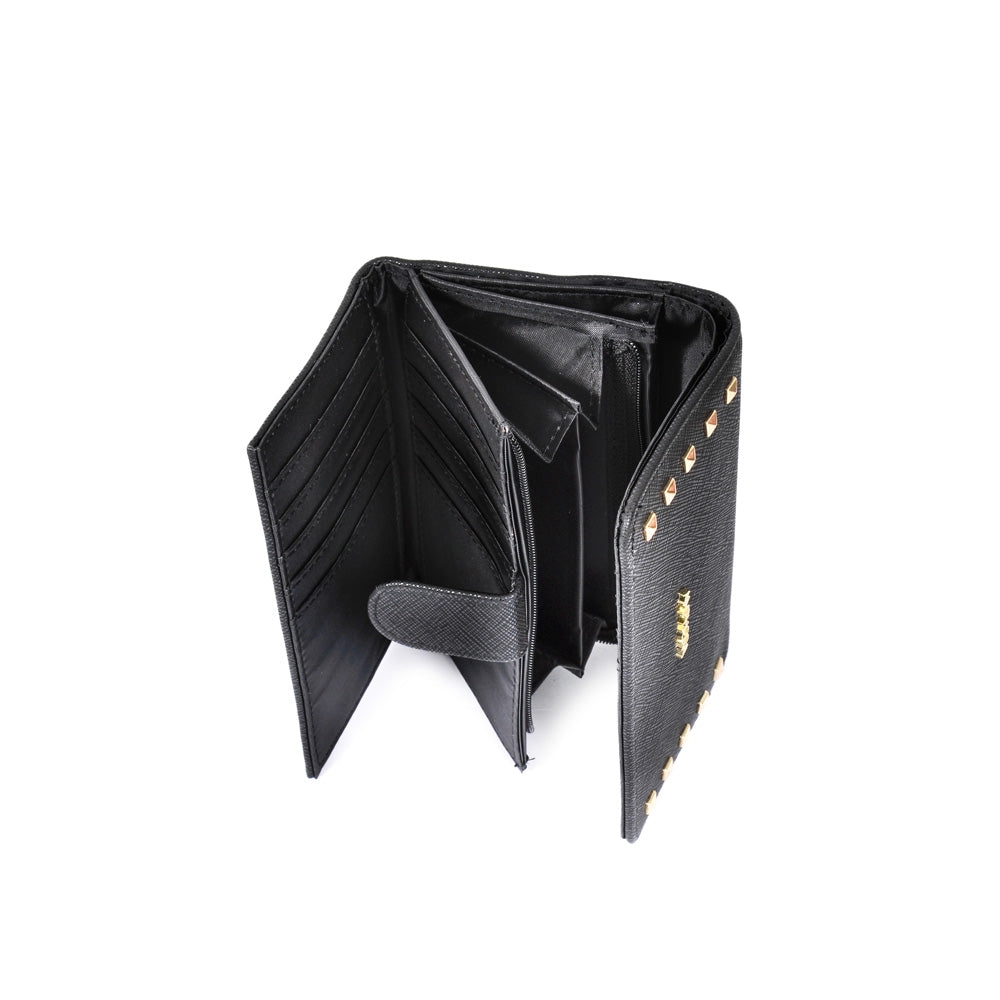 amphora milano billetera acordeon mediana negro