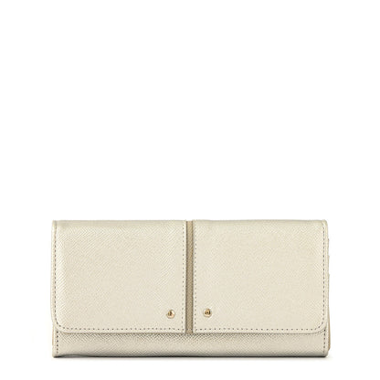 Silver ragna accordion wallet