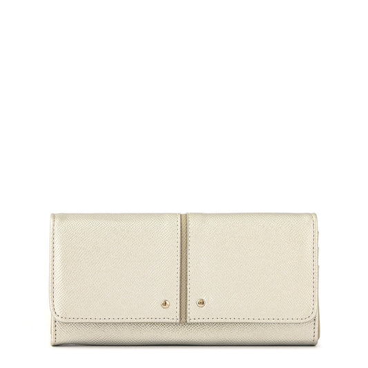 Silver ragna accordion wallet