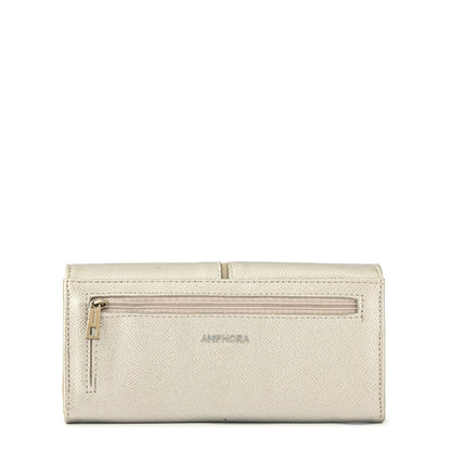 Silver ragna accordion wallet